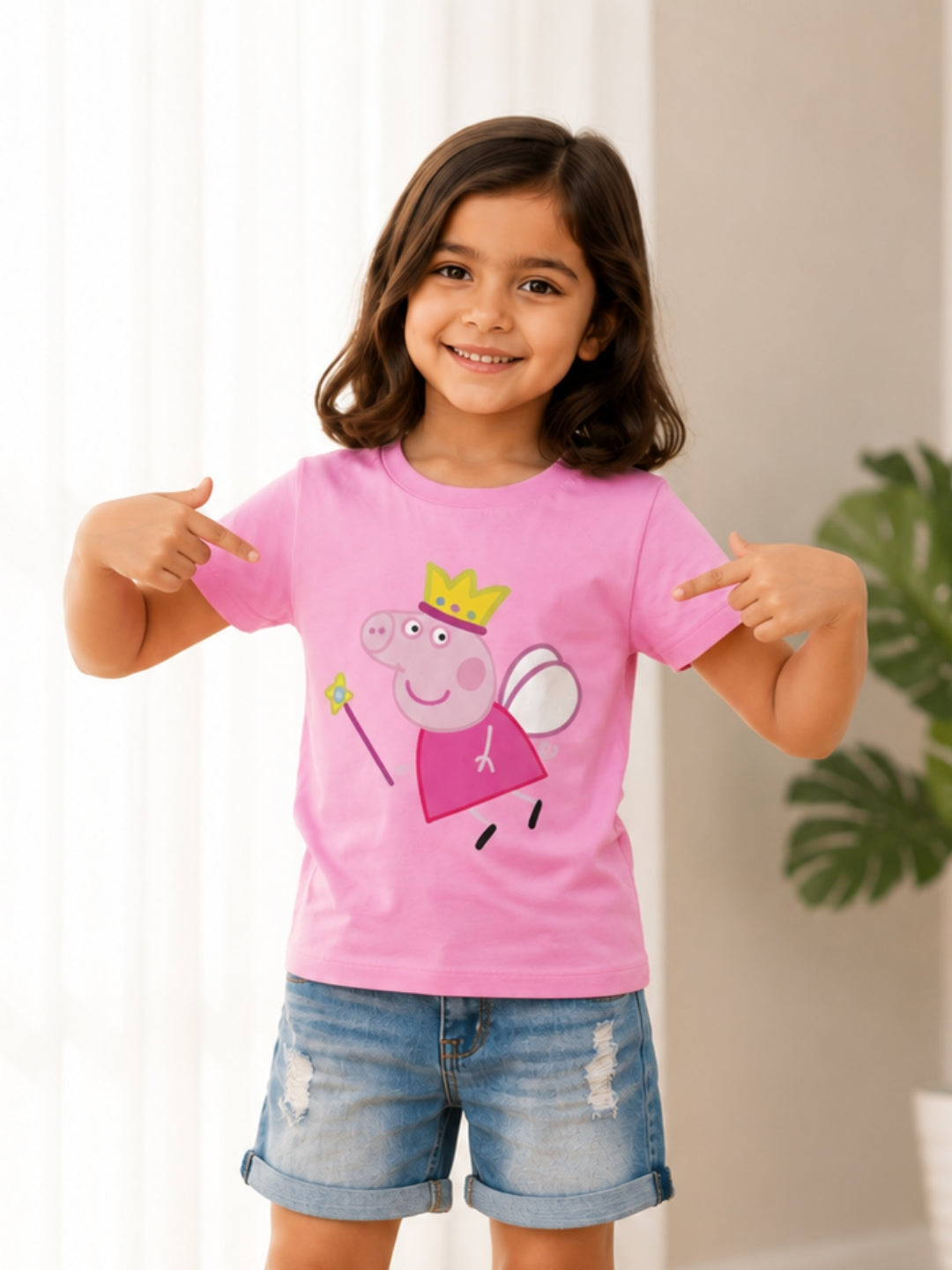 Peppa Pig Princess Kids Cotton T-Shirt