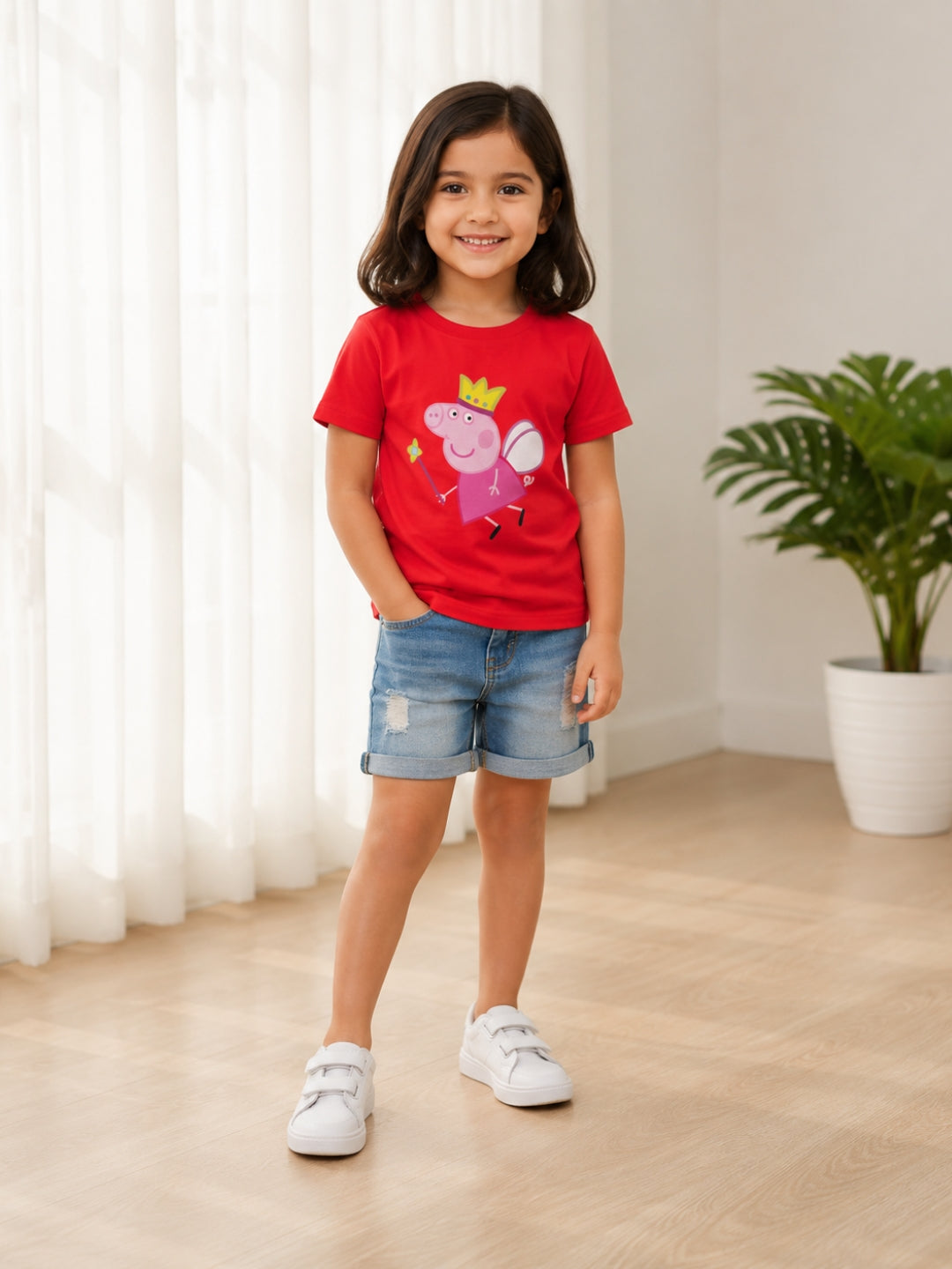 Peppa Pig Princess Kids Cotton T-Shirt