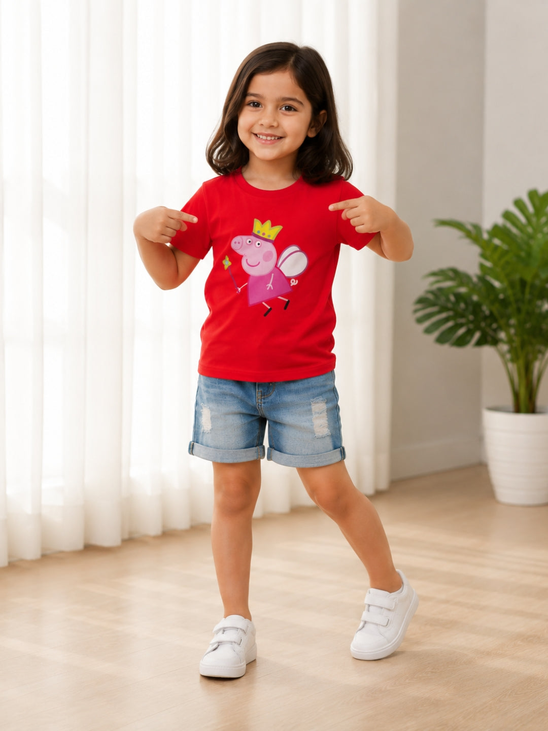 Peppa Pig Princess Kids Cotton T-Shirt