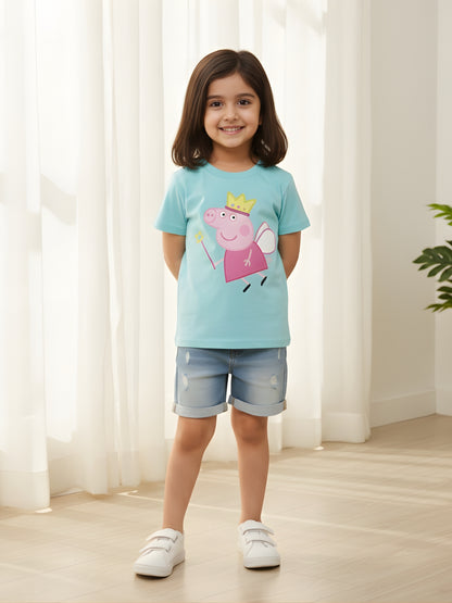 Peppa Pig Princess Kids Cotton T-Shirt