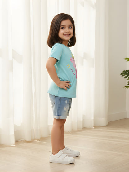Peppa Pig Princess Kids Cotton T-Shirt