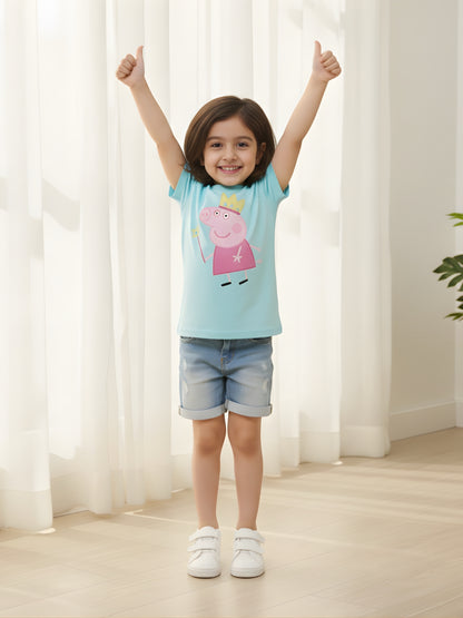 Peppa Pig Princess Kids Cotton T-Shirt