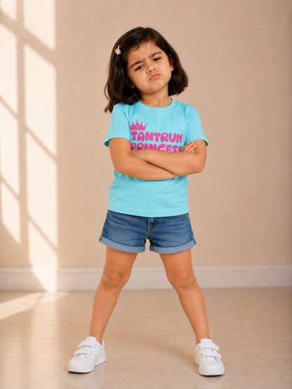 Tantrum Princess Kids Cotton T-Shirt