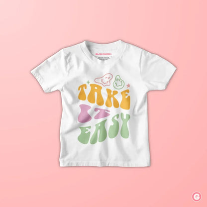Take It Easy Kids Cotton T-Shirt - Tshirt