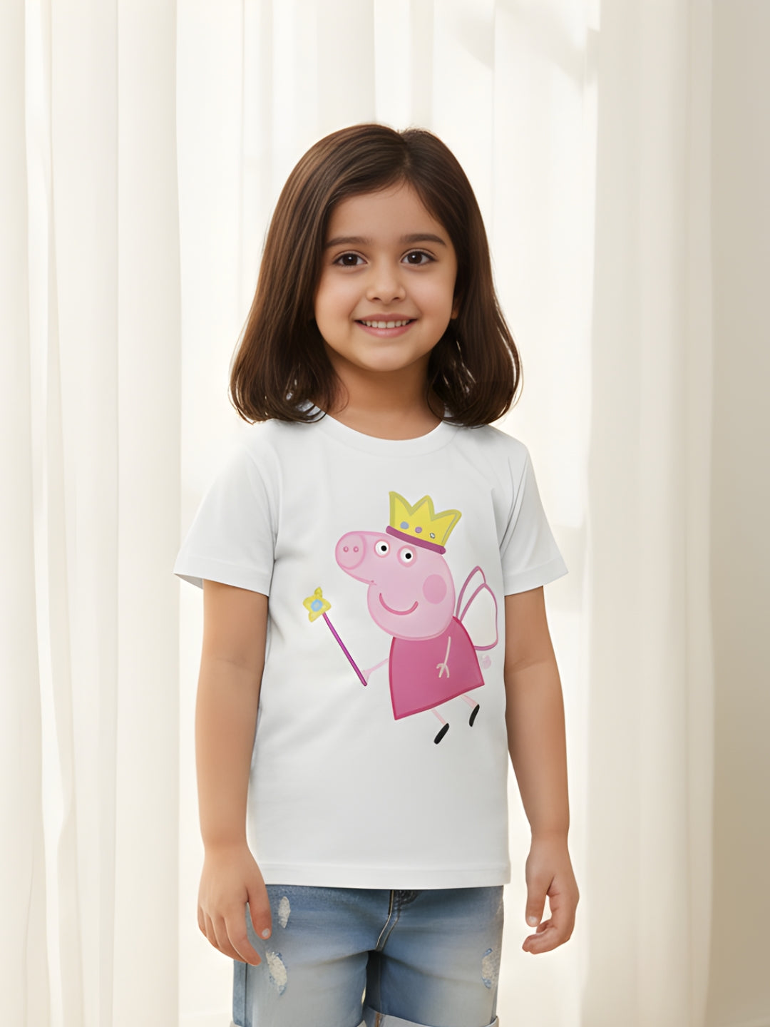 Peppa Pig Princess Kids Cotton T-Shirt