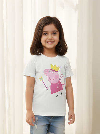 Peppa Pig Princess Kids Cotton T-Shirt
