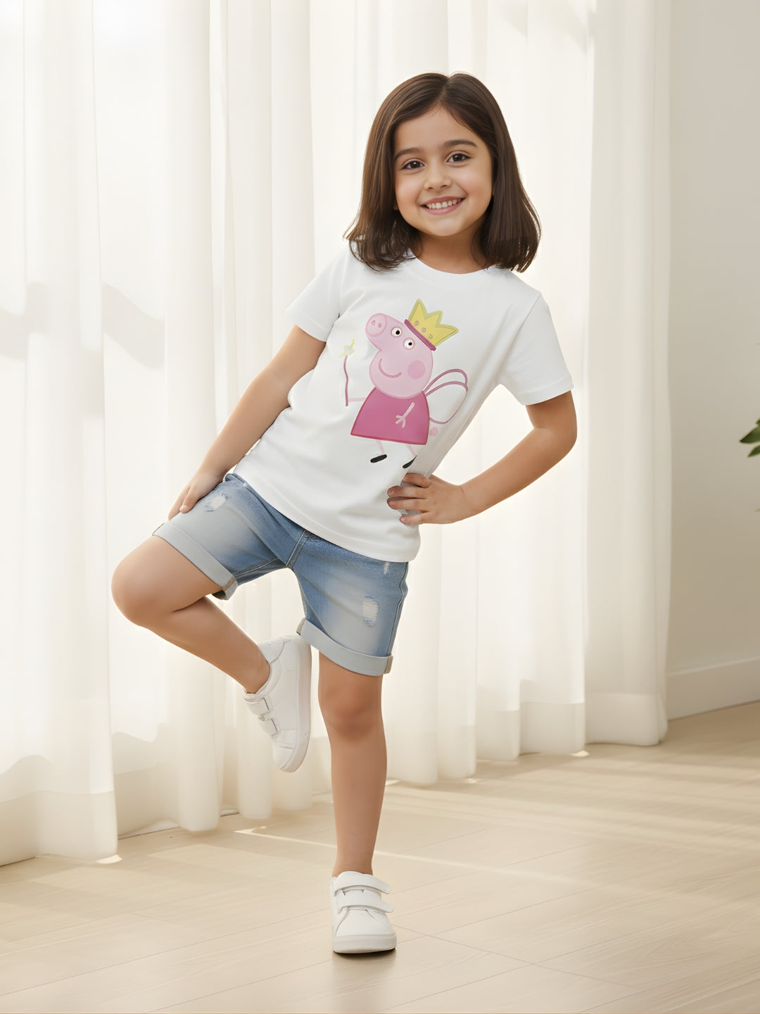 Peppa Pig Princess Kids Cotton T-Shirt