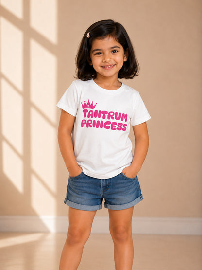 Tantrum Princess Kids Cotton T-Shirt