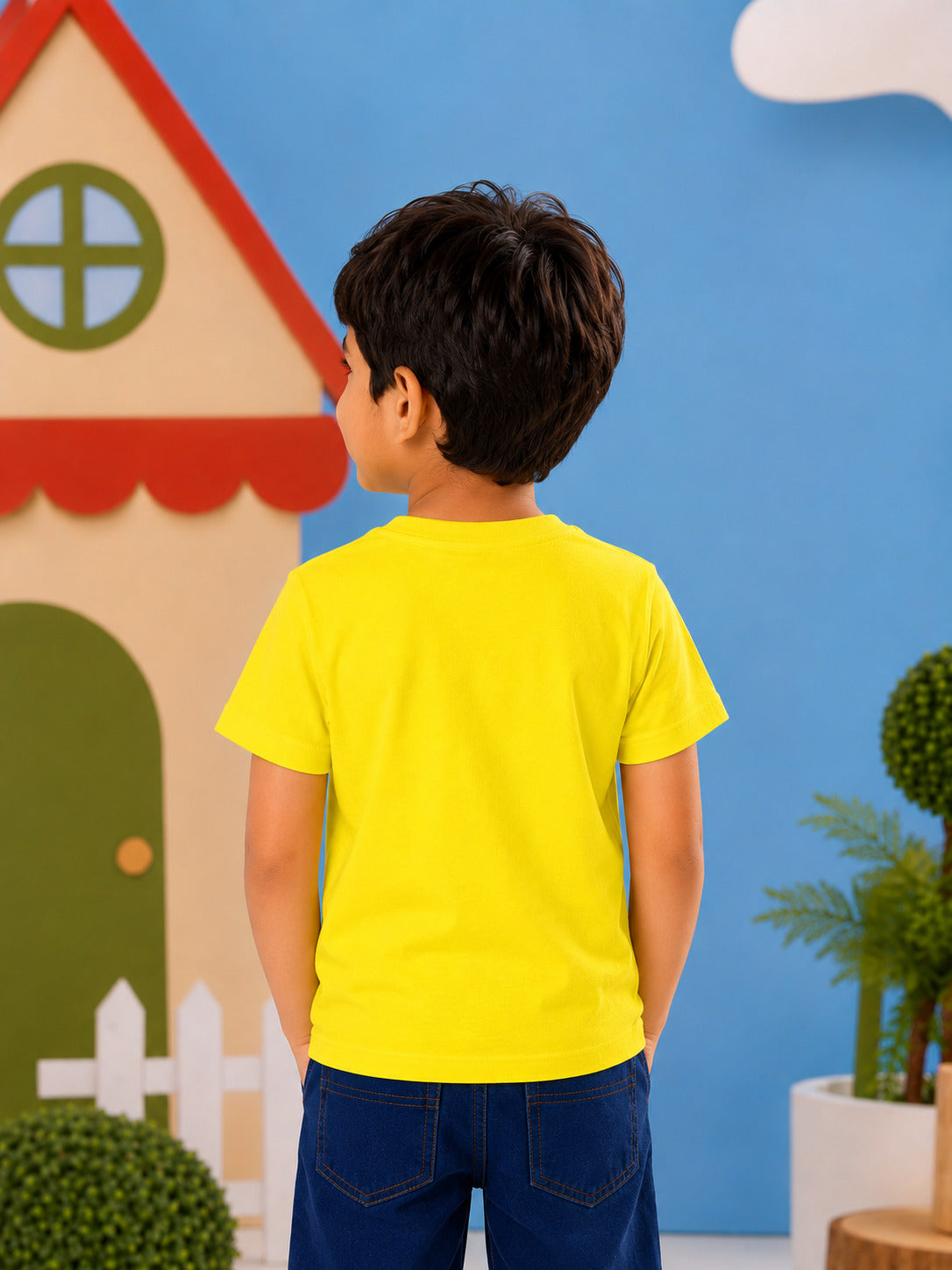 My Dad is Roar-Some Dinosaur Kids Cotton T-shirt